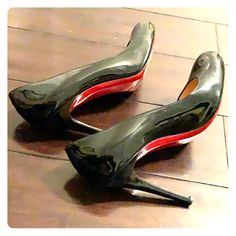 Comfortable Pumps For Any Occasion. Authentic Christian Louboutin. Box Not Included. Red Bottoms Can Be Fixed At Any Shoe Hospital. Comfortable Pumps, Red Bottoms, Louboutin Shoes, Christian Louboutin Shoes, Shoes Women Heels, Christian Louboutin, Shoes Heels, Pumps, Women Shoes