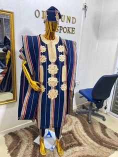 men agbada sets with matching hat Traditional Agbada In Ankara Fabric, Latest Agbada Styles Men, Agbada Styles Men, Men Wedding Dress, Agbada Design, African Wear Styles For Men, Latest African Men Fashion, Wedding Dress Men, Wedding Reception Dress