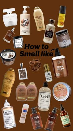 How To Smell Like Vanilla And Coffee, Coffee Perfume, Scent Combos, Coffee Sugar Scrub, Coconut Perfume, Coffee Smell, Coconut Coffee, Basic Skin Care Routine, Bath And Body Works Perfume