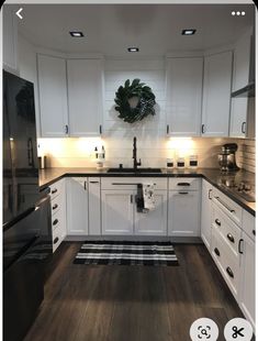 the kitchen is clean and ready for us to use in its new owner's home