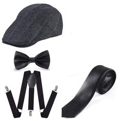 PRICES MAY VARY. [Men 20s Costume] - A set of great match to prom, flapper costume, roaring 20s party,art deco party and all other vintage style occasions. You will get what you see in the options [20s Newsboy Cap] - Traditional, classic & vintage style newsboy hat made of polyester and wool/cotton, lightweight & cozy enough, stylish look also perfect for weddings, formal, or special occasions [Mens Suspenders] - "Y" Back construction for extra comfort features a leather sewn in patch to insure Old Man Costume, 20s Costume, Gangster Costumes, Mens Suspenders, 1920s Costume, Art Deco Party, 1920s Men, Flapper Party, Men Costume