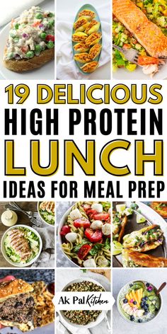 High protein lunch ideas are perfect for a healthy meal. Discover protein-packed lunches, easy high protein meals, and quick protein lunch ideas. Try healthy protein lunches, high protein meal prep, and protein-rich lunch recipes. Explore high protein vegetarian lunches, protein-packed salads, and high protein wraps. Enjoy protein-packed sandwiches, high protein lunch bowls, and protein-packed lunches for work. Find healthy high protein snack ideas, and protein-packed bento boxes. High Protein Lunch Vegetarian, Protein Lunch Bowls, Easy Protein Lunches, High Protein Wraps, Healthy Protein Lunch, Easy High Protein Lunch, High Protein Lunches, High Protein Snack Ideas, Protein Lunch Ideas