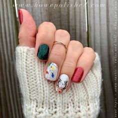 Canadian Poutine, Christmas Mani, Nail Therapy