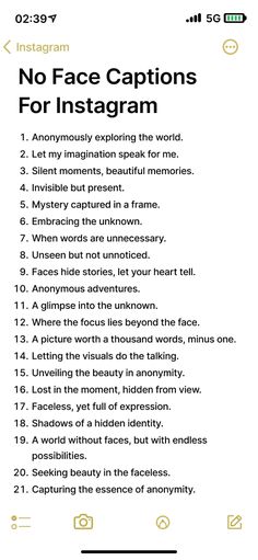 No Face Captions for Instagram Mystery Instagram Captions, No Face No Case Captions, No Face Instagram Captions, No Caption Quotes, Caption For No Face Photos, Mystery Bio For Instagram, Silence Captions, No Face Photo Captions, Captions For No Face Pics