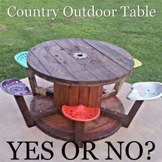 an image of a table made out of wooden boards