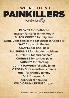 Healing Herbs Medicine Natural Remedies, Foods To Eat While Sick, Tips For Mental Health, Medicinal Herbs Remedies, Medicinal Foods, Holistic Nutrition Recipes, Natural Pain Killers, Holistic Health Nutrition, Herbal Remedies Recipes