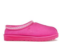 UGG Tasman Slipper Carnation (Women's) - 5955-CRNT - US Designer Slides Women, Stylish Running Shoes, Tasman Slippers, Harrods London, Ugg Tasman Slippers, Ugg Tasman, Soft Slippers, Slides Women, Womens Slides