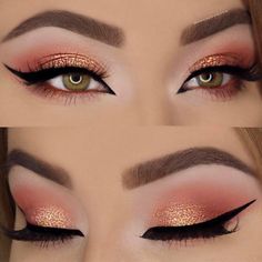 21 Gorgeous Makeup Looks For Girls With Green Eyes Make Up Designs, Mekap Mata, Eyeshadow Tips, Makeup Tip, Cat Eye Makeup, Eye Makeup Tips, Makeup For Green Eyes, Makeup Goals