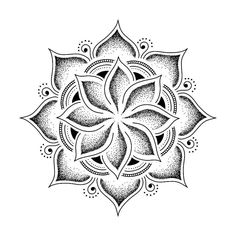 a black and white drawing of a flower on a white background royalty illustration stock illustration