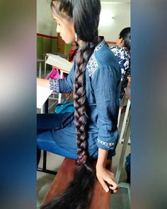 LongHairWorld (@longhair.world0) • Instagram photos and videos Silky Braids, Long Hair Rapunzel, Indian Long Hair Braid, Long Shiny Hair, Long Indian Hair