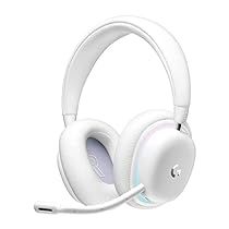 a pair of white headphones sitting on top of each other