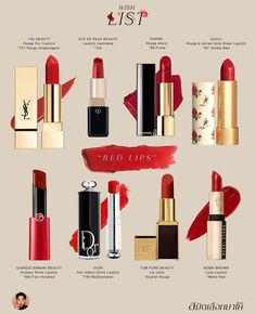 Deep Autumn Red Lipstick, Chanel Red Lipstick, Red Lipstick Shades, Fair Skin Makeup, Perfect Red Lipstick, Best Red Lipstick, Subtle Makeup, Makeup Course, Eye Makeup Designs