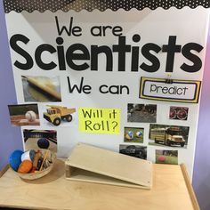 a sign that says we are scientist's, we can project and will it rot?