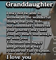 an image of a woman with the words granddaughter on it