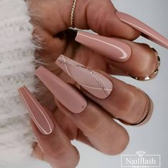 30 Feminine Nude Nail Designs To Slay Any Occasion - 232