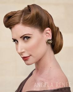 40's updo