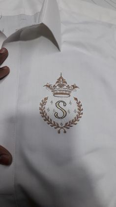 Aari Work On Men Shirt, Embroidery Designs On White Shirt, Luxury Men's Churidar With Intricate Embroidery, Gents Embroidery Design, Mens Kurta With Embroidery, Gents Kurta Embroidery Design, Embroidery Shirt Men, Gents Shirts, Fabric Paint Shirt