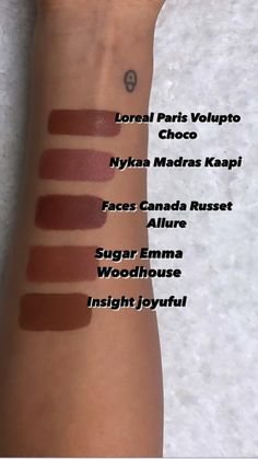 Lip Shades For Dusky Skin, Brown Lipsticks For Indian Skin, Nykaa Lipstick Shades For Dark Skin, Affordable Brown Lipstick, Nude Shade Lipstick For Brown Skin Tone, Nude Brown Lipstick Shades, Brown Lipstick Shades For Indian Skin, Lipstick Shade For Dusky Skin, Lip Tint For Brown Skin