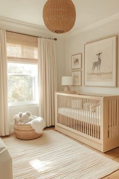 Elephant Inspired Nursery, Scandi Nursery Neutral, Nursery Ideas Safari Theme, Wild Animal Nursery Theme, Safari Neutral Nursery, Nursery In Apartment, Baby Boy Nursery Themes Animals, Classy Nursery Ideas, Neutral Safari Theme Nursery