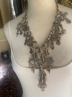 Crucifix Necklace, Punk Jewelry, Box Clasp, Jewelry Inspo