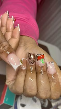 I Love Me Nails, Freestyle Nails, Nails Sets, Hand Placement, Drip Nails, French Tip Acrylic Nails, Cute Acrylic Nail Designs