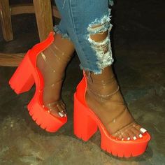 Plus Size Shoes, Gladiator Sandals Heels, Platform Shoes Heels, Chunky Heel Sandals, Basic Heels, Gladiator Heels, Chunky Sandals, Chunky High Heels, Biker Chick