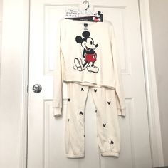 Nwt Disney Ladies Pajama Loungewear Set Size Large Comes With Drawstring Bottoms Comes From Smoke Free, Pet Free Home Disney Pajama Pants, Stitch Pajamas, Mickey Mouse Pajamas, Vintage Pajamas, Cozy Pants, Disney Pajamas, Pajama Romper, Lounge Pajamas, One Piece Pajamas