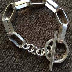 Bracelets — . Contemporary Bracelets, Metal Objects, Mens Chain Bracelet, Metalwork Jewelry, Diy Metal