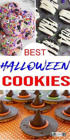 the best halloween cookies for kids and adults to make in their own kitchen or playroom