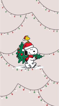 Hope u like it Christmas Backrounds, Peanuts Wallpaper, Christmas Wallpaper Iphone Cute, Iphone Wallpaper Winter, Xmas Wallpaper, Preppy Christmas, Iphone Lockscreen Wallpaper, Snoopy Wallpaper, Cute Christmas Wallpaper