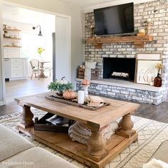 the living room is clean and ready to be used as a family room or den