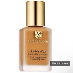 Double Wear Stay-In-Place Foundation Makeup 3c3 What It Is: A 24-Hour Liquid Foundation With A Flawless, Natural, Matte Finish That Unifies Uneven Skin Tone And Covers Imperfections With Buildable Coverage. Coverage: Full Finish: Matte Formulation: Liquid Skin Type: Combination And Oily Ingredient Callouts: Free Of Fragrance. What Else You Need To Know: Double Wear Is Available In Over 55 Shadesincluding Cool, Neutral, And Warm Undertonesto Suit All Skin Tones. It’s Makeup That Keeps Up With You Double Wear Estee Lauder, Estée Lauder Double Wear, Double Wear Foundation, Estee Lauder Makeup, Flawless Foundation, Full Coverage Foundation, Makeup Store, Estee Lauder Double Wear, Beauty Companies