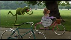 I Want To Ride My Bicycle, Jim Henson, The Frog, Sesame Street, Frogs