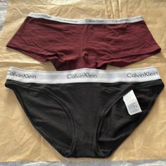 Nwot Lot 2 Calvin Klein Panties All 2 Size Medium. One Is Boycut Calvin Klein Panties, Womens Calvin Klein, Women's Intimates, Calvin Klein, Size Medium, Women Shopping, Quick Saves, Black, Color