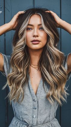 Blonde Balayage Hair Color Ideas: Inspiration & Trends 2024 Soft Caramel Highlights, Blonde Balayage Hair, Balayage Hair Color Ideas, Balayage Hair Color, Blonde Hair Transformations, Dark Brunette Hair, Hair Color Underneath, Beautiful Haircuts