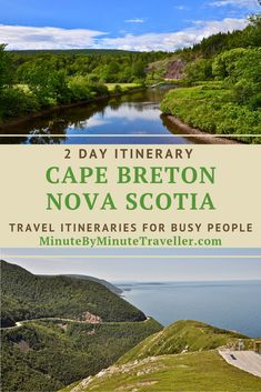 two day itinerary cape breton, nova scota travel itinerns for busy people