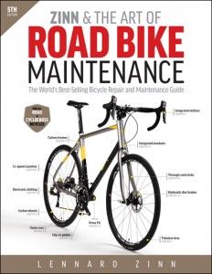 the book cover for road bike maintenance