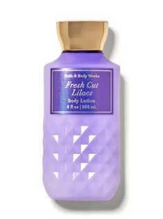 NEW BATH & BODY WORKS FRESH CUT LILACS   SUPER SMOOTH BODY LOTION 8 OZ RARE SEE MY OTHER AUCTIONS FOR PHOTOS #3 TO #12.  NOTE TO OUTSIDE USA:  BE SURE TO CHECK IF YOUR COUNTRY STILL HAS THE BAN ON COLOGNE ITEMS FROM AIR SHIPPING OR IT WILL COST YOU MORE TO HAVE IT SHIPPED BY LAND. I want to tell you why I have so many lovely things & purple items for sale.  I LOVE purple and have collected for 40 years for a new house but that will not happen so I am selling it, as I get time to list.  When I bo Bath N Body Works, Bath And Bodyworks, Cream Lotion, Fresh Cut, Bath Body Works, Body Spray, Body Skin Care, Shower Gel, Bath And Body Works