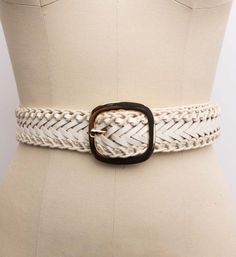 This belt will pull any outfit together! Fit: One Size Adjustable Beige Belt For Spring, Beige Adjustable Belt For Spring, Spring Adjustable Beige Belt, Trendy Beige Belt For Summer, Trendy Beige Summer Belt, Chic Belts For Spring Vacation, Chic Beige Belts For Beach, Adjustable White Belt For Summer, White Adjustable Belt For Summer