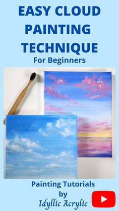 an easy cloud painting technique for beginners