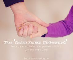 two people holding hands with the caption, the calm down coldwood