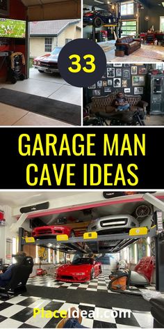 garage man cave ideas that are easy to make