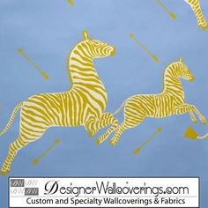 an image of zebras and giraffes in the air on a blue background