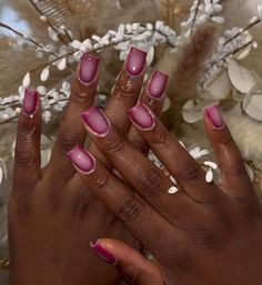 Lily Nails, Sassy Nails, Classy Acrylic Nails, Short Acrylic Nails Designs, Cute Nail Designs, Types Of Nails, Short Acrylic Nails, Acrylic Nail Designs, Cute Nails