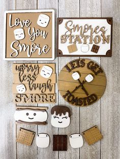 Glitter Luv DIY Kits Standard Kit S'mores Tier Tray DIY Kit Smores Decor, Smore Kit, Smores Sign, Tier Tray Diy, Smores Station, Smores Party, Smores Kits, Camping Theme Birthday, Tiered Tray Diy