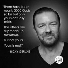 a black and white photo with a quote from rick gervas on the image