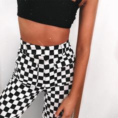 JUKPOP Plaid Pencil Casual Jogger Pant Women Pockets Full Length Chain Polyester Pants Female Loose Checkered Pantalon Fashion JKP1594 Checkered Board, Tapered Chinos, Pant Women, Jogger Pants Casual, Fur Hoodie, Casual Joggers, Polyester Pants, Plus Size Pants, Cargo Pants Women