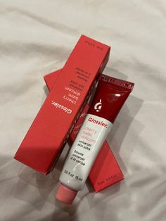 Balm Dotcom Aesthetic, Cherry Glossier, Glossier Cherry, Best Glossier Products, Aesthetic Glossier, Glossier Skin Tint, Glossier Perfume, Glossier Aesthetic, Glossier Products