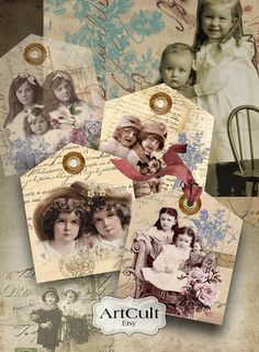 an old fashioned photo collage with many pictures on it's sides and the words artcuff boy