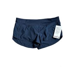 Lululemon Speed Up Shorts In Color True Navy. Size 12 Nwt No Flaws. Has Built In Underwear And Small Zippered Pocket In The Back. Very Comfortable High Quality Material. Logo, Size For And Rip Tag In Excellent Condition. Blue Stretch Lululemon Bottoms, Blue Lululemon Activewear For Sports, Lululemon Blue Stretch Bottoms, Blue Stretch Bottoms From Lululemon, Blue Stretch Bottoms By Lululemon, Lululemon Casual Blue Bottoms, Blue Lululemon Sporty Activewear, Lululemon Blue Activewear For Running, Blue Sporty Lululemon Activewear